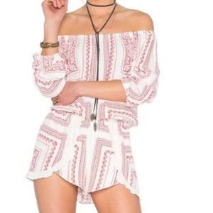Revolve Lovers + Friends Carmella Romper xs